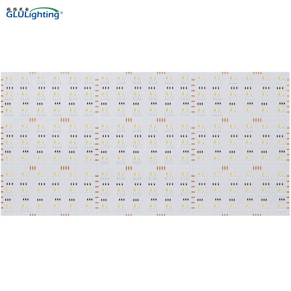 12V/24V CINEMA Chroma 2835 RGBATD حصيرة مرنة 972leds
