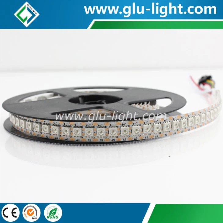 high lumen ws2811 / ws2812b full color led pixel strips dc5v 60leds/ meter