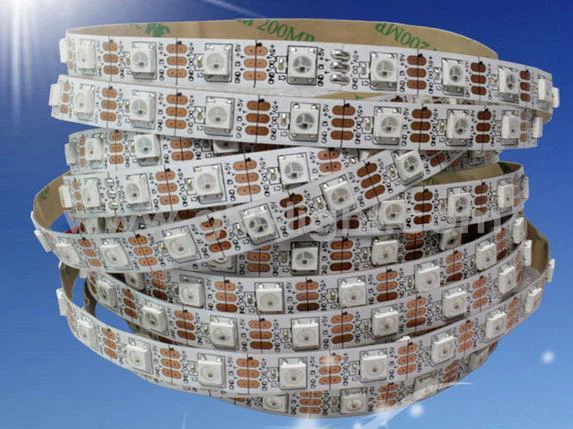 magic dream color WS2812b led strip; ws2812 pixel led strip with 144 leds/m 