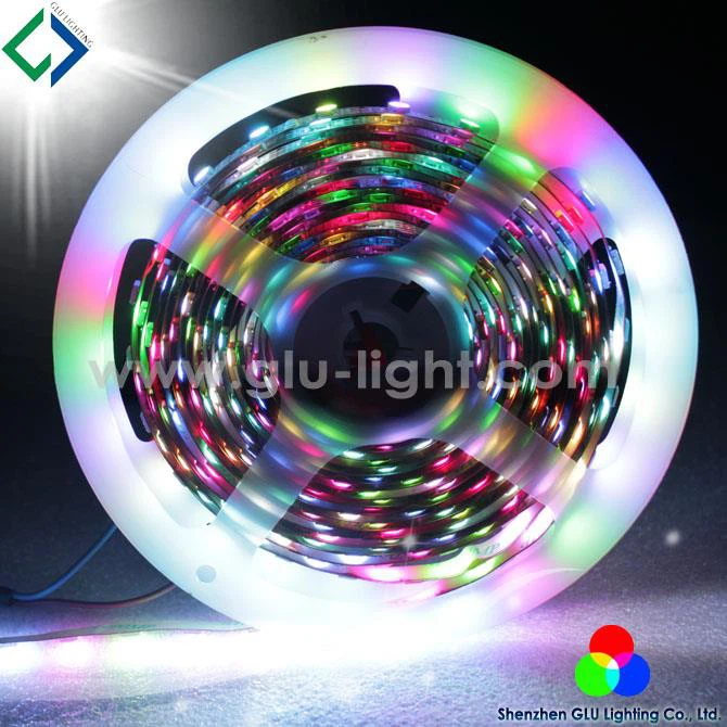 In stock china factory clearence digital led strip 60pixels sk6812/WS2812b