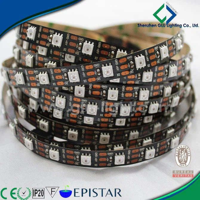 China Wholesle cheap price clearence waterproof 5V 60 led sk6812 rgb led strip 