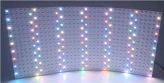 لوحة بكسل LED RGB APA102 خالية من الوميض 22 كيلو هرتز بالألوان الكاملة 5 فولت لوحة إضاءة رقمية مرنة بكسل LED
